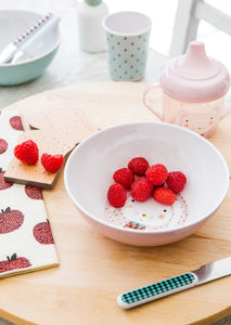 Petit Monkey sippy cup rabbit pink