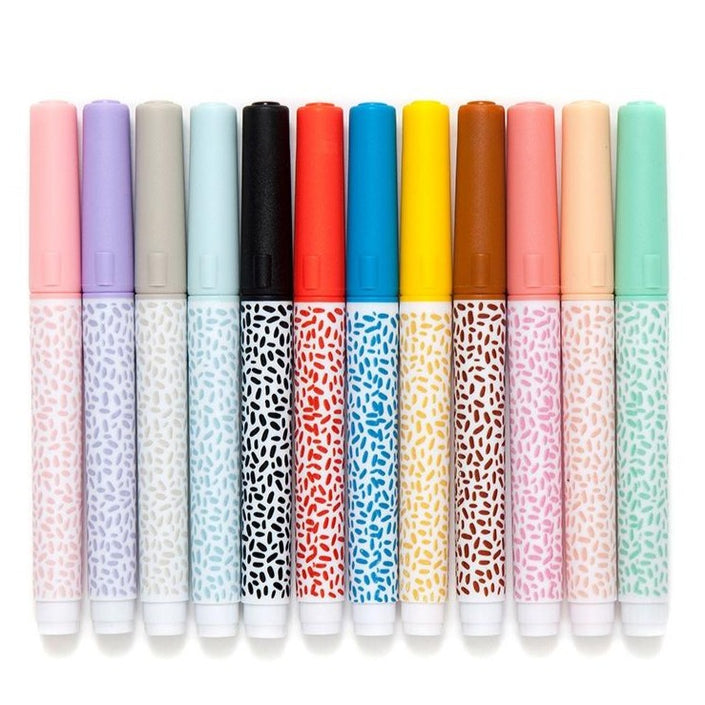 Petit Monkey felt-tip pens 12 pcs 6yrs+