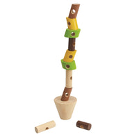 Plan Toys stacking and threading game 3 yrs+