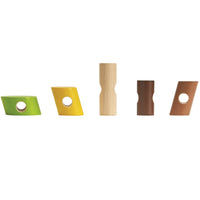 Plan Toys stacking and threading game 3 yrs+