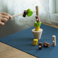 Plan Toys stacking and threading game 3 yrs+