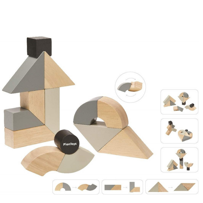 Plan Toys twisted blocks 2 yrs+