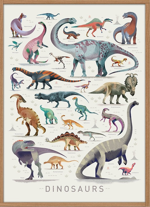 Dieter Braun poster Dinosaur 50 x 70 cm