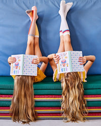 Petit Monkey notebook Rainbow Girl