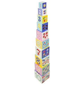 Petit Monkey stacking tower 1 yr +