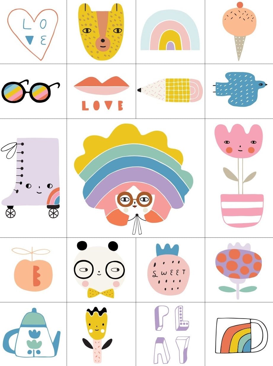 Petit Monkey notebook Teatime A5 8719244224463
