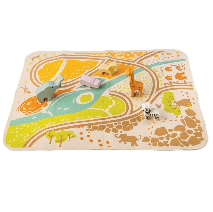 Tender Leaf Toys safari play mat 3 yrs+