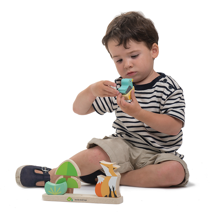 Tender Leaf Toys magnet stacker foxy 18 months + TL8459