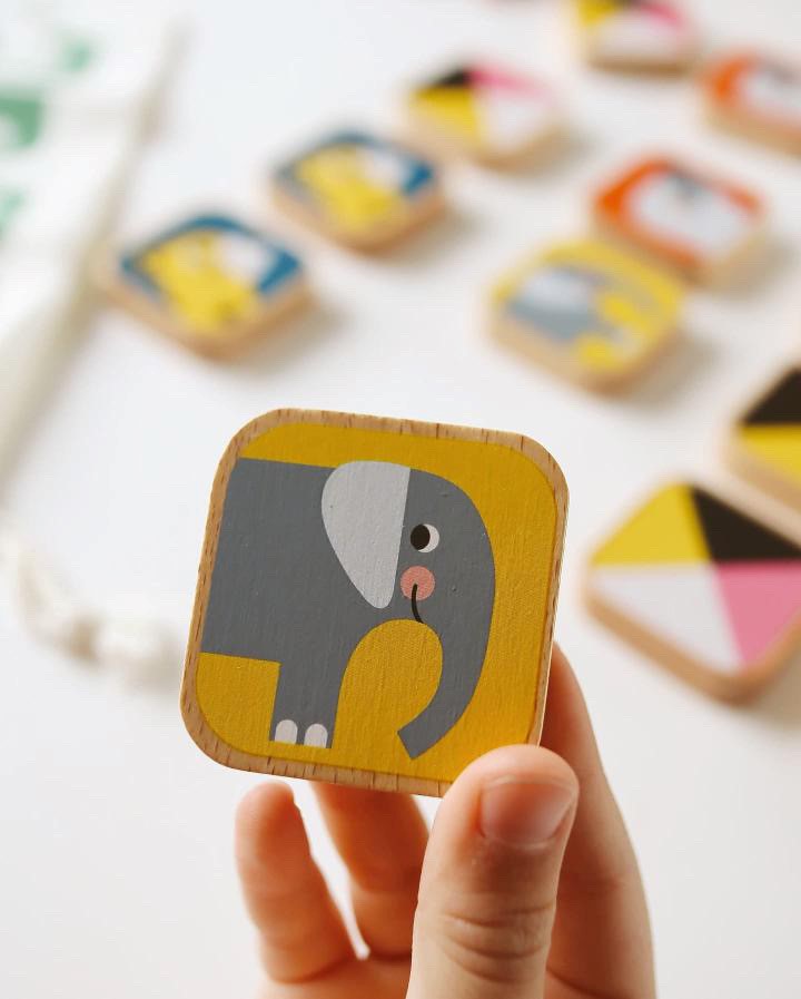 Petit Monkey animal memo 2 yrs+ PMWT005-R